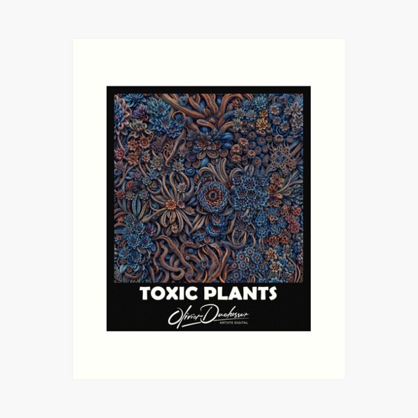 Aperçu de l'œuvre Toxic plant 73 créée et vendue par olivier duchossoir.