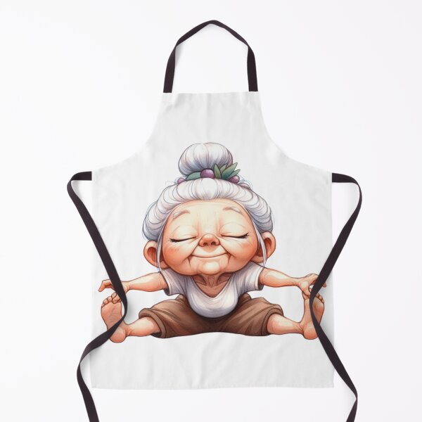 Item preview, Grandma-In-Yoga designed and sold by DigitCrea.