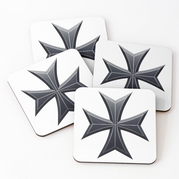 Item preview, Modern Metallic Maltese Cross Design designed and sold by Alphaproject.