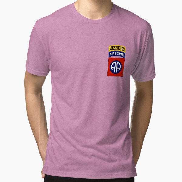82nd Airborne Ranger Tri-blend T-Shirt