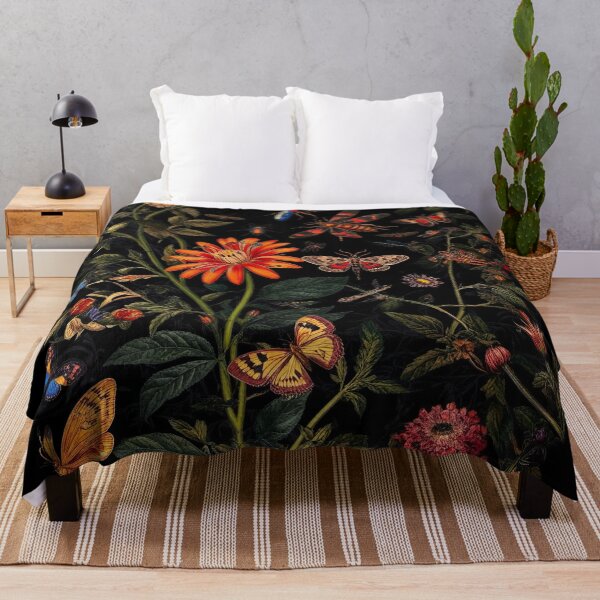 Item preview, Floral Pattern: A Symphony of Insects and Blooms designed and sold by dsxclothing.