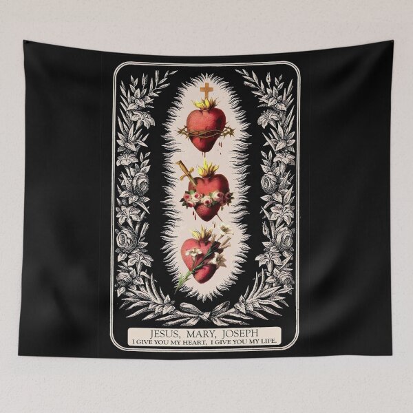 Item preview, Three Sacred hearts designed and sold by Crux Fidelis.