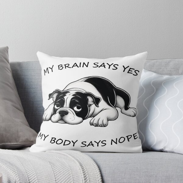 Item preview, MY BEAIN SAYS YES designed and sold by JawArts.