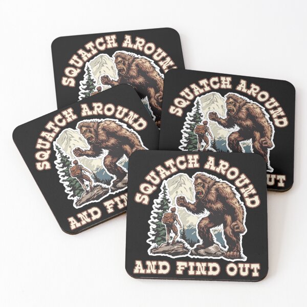 Item preview, Squatch Around and Find Out designed and sold by DINTE.