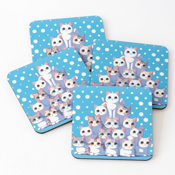 Item preview, White Cat on top designed and sold by Zelda50.