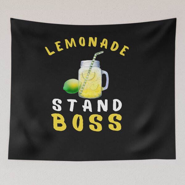Item preview, Lemonade stand boss designed and sold by MilkyForest.