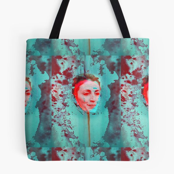 Item preview, Abstract photography filtered organic woman portrait designed and sold by Carré Comme Orange.