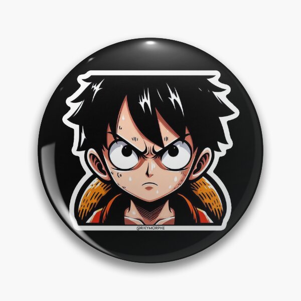 Item preview, One Piece - Luffy sticker designed and sold by rikymorphe.