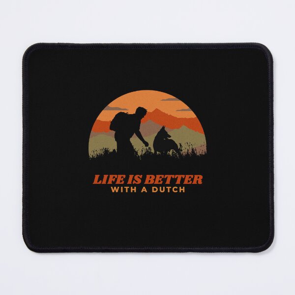 Item preview, Life Is Better With Dutch Shepherd Vintage Country Gift designed and sold by Guarddogdrive.