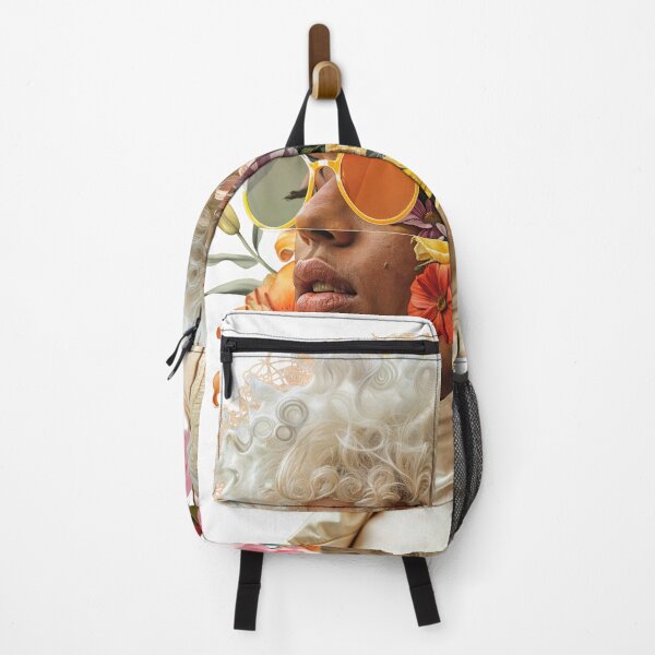 Item preview, Collage Wall Art T-shirt Design: Girl with Curly Hair designed and sold by ForeverPrintsOK.