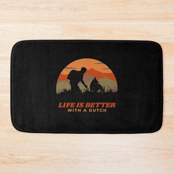 Item preview, Life Is Better With Dutch Shepherd Vintage Country Gift  designed and sold by Guarddogdrive.