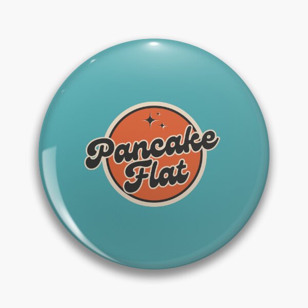 Item preview, Pancake Flat - Text Design designed and sold by ReelRide Creations.