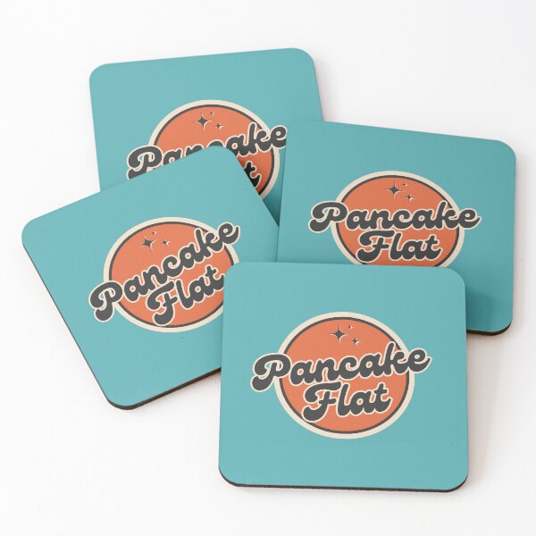 Item preview, Pancake Flat - Text Design designed and sold by ReelRide Creations.