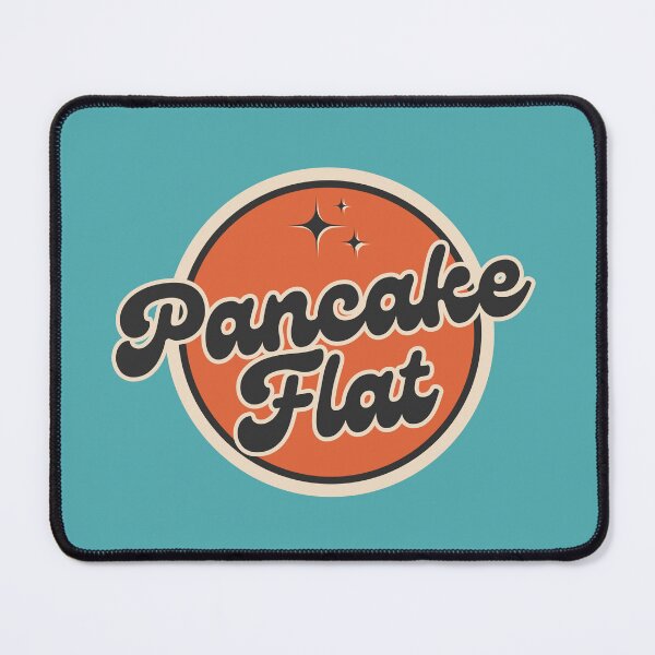 Item preview, Pancake Flat - Text Design designed and sold by ReelRide Creations.