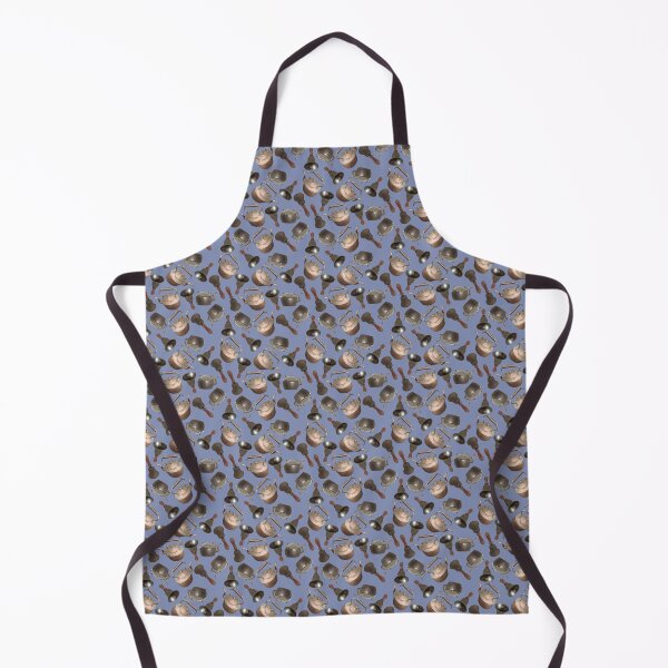 Item preview, Antique Bells and Copper Kettles on Union Blue designed and sold by Art in My Loft.