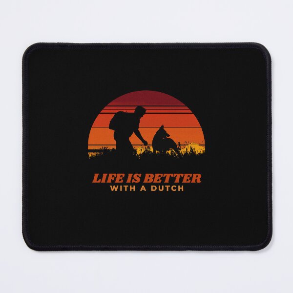 Item preview, Life Is Better With Dutch Shepherd Vintage Country Gift designed and sold by Guarddogdrive.