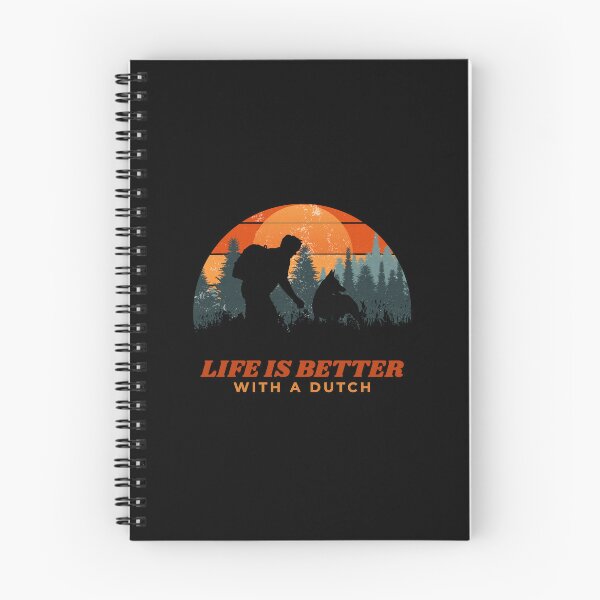 Item preview, Life Is Better With Dutch Shepherd Vintage Sunset Gift  designed and sold by Guarddogdrive.
