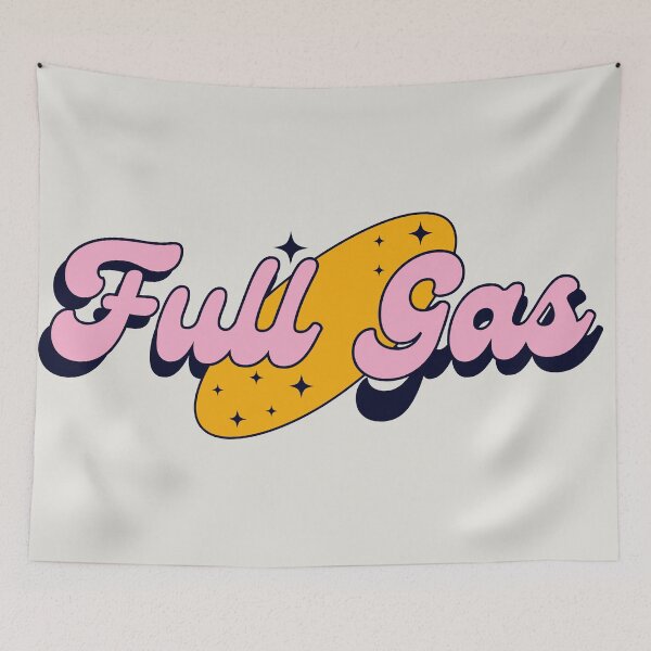 Item preview, Full Gas - Text Design designed and sold by ReelRide Creations.