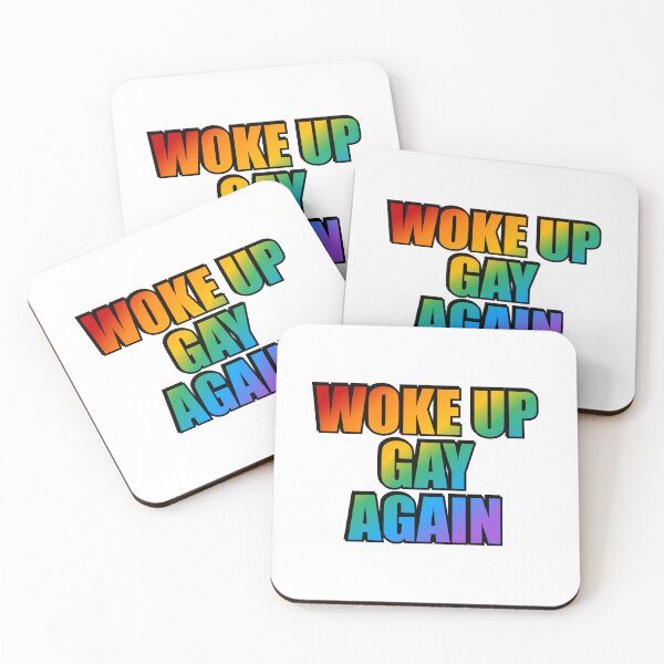 Item preview, Woke up gay again  designed and sold by Inspirationmotivation.
