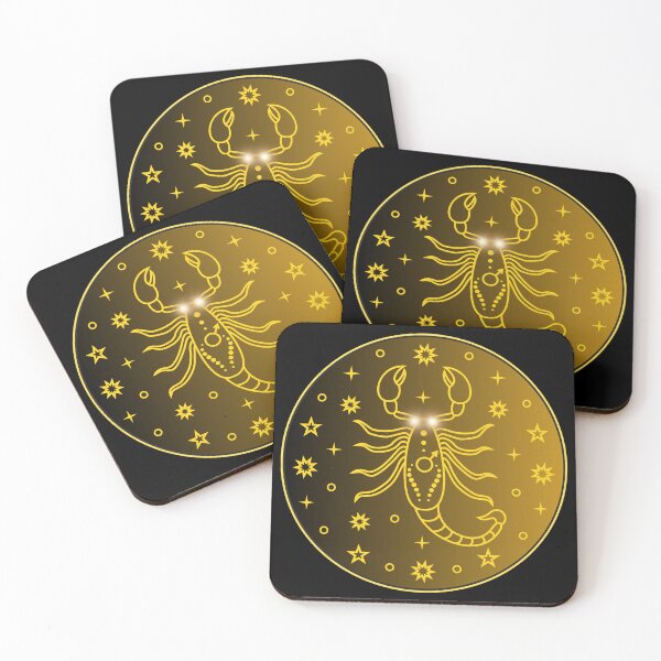 Item preview, Scorpio Golden Mystical designed and sold by MysticZodiac.