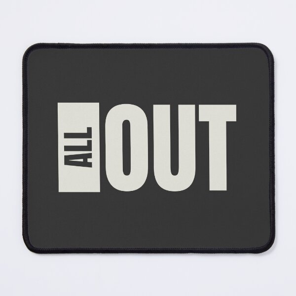 Item preview, ALL OUT - Text Design designed and sold by ReelRide Creations.