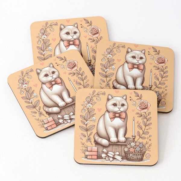 Item preview, Cute Kitty Floral Vibes designed and sold by KTGim.