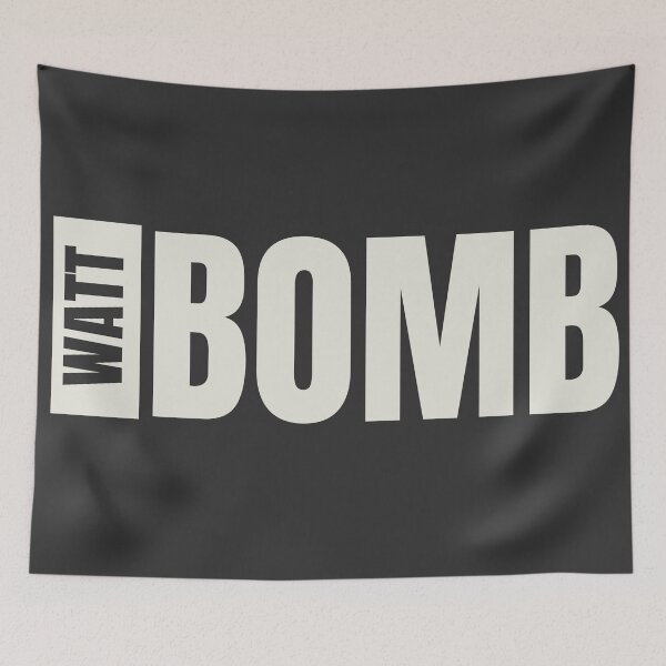 Item preview, Watt Bomb - Text Design designed and sold by ReelRide Creations.