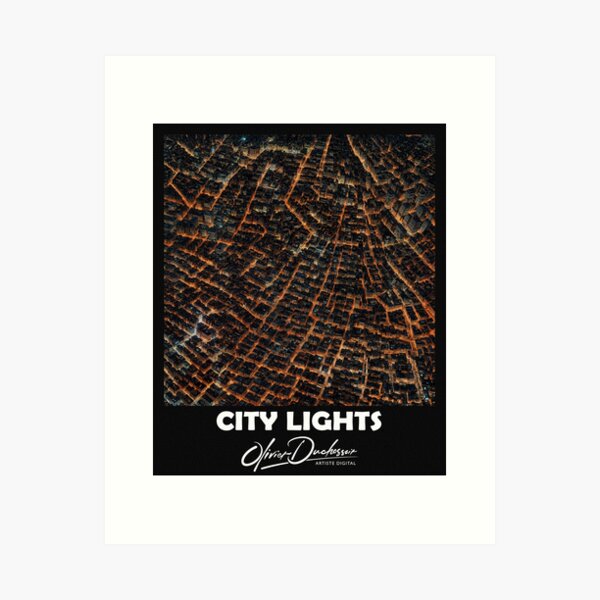 Aperçu de l'œuvre City lights 11 créée et vendue par olivier duchossoir.