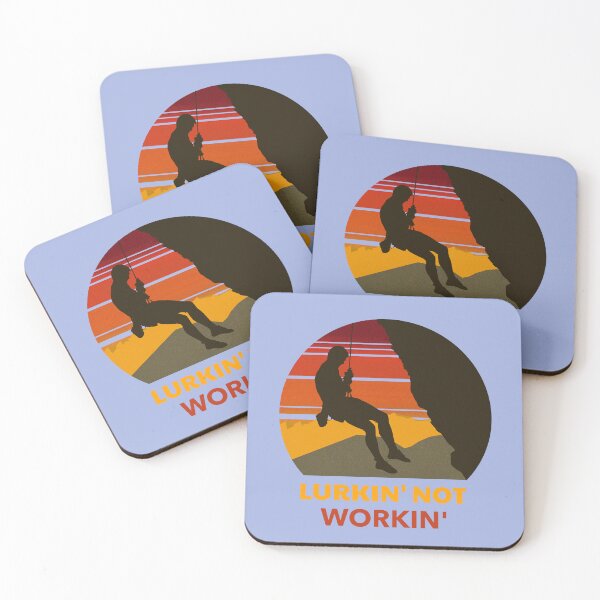 Item preview, Lurkin' Not Workin' designed and sold by GrufTee.