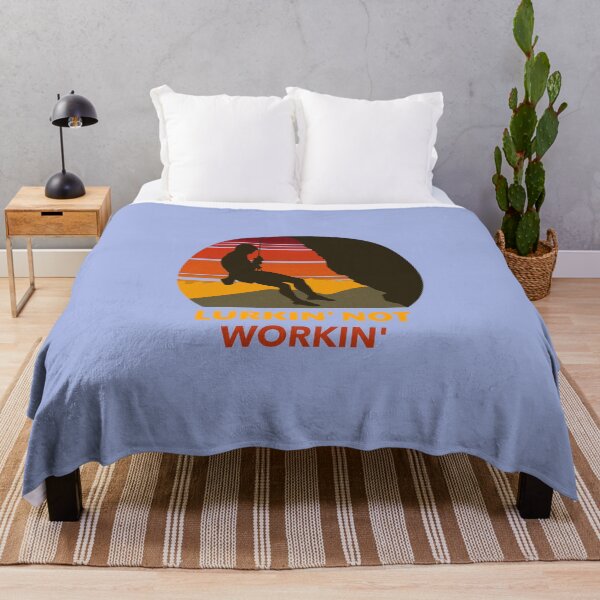 Item preview, Lurkin' Not Workin' designed and sold by GrufTee.