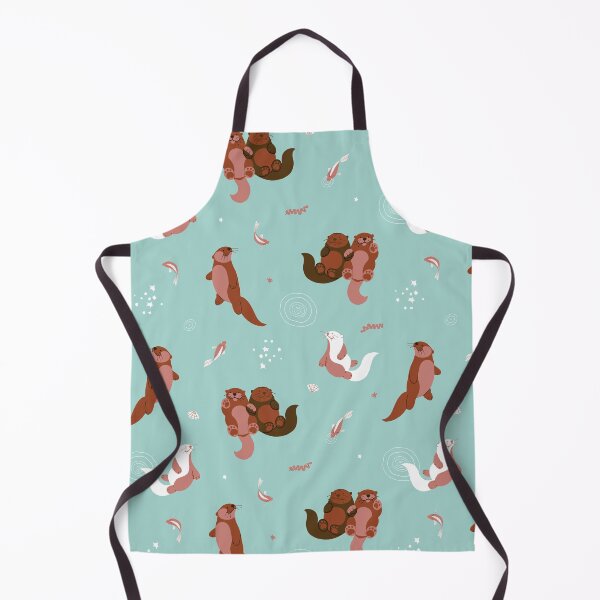 Item preview, Sea Otters in the Ocean designed and sold by Nemki.