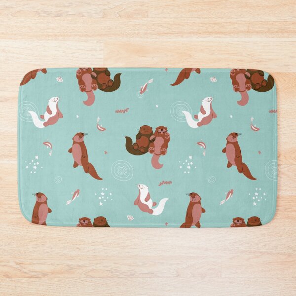 Item preview, Sea Otters in the Ocean designed and sold by Nemki.