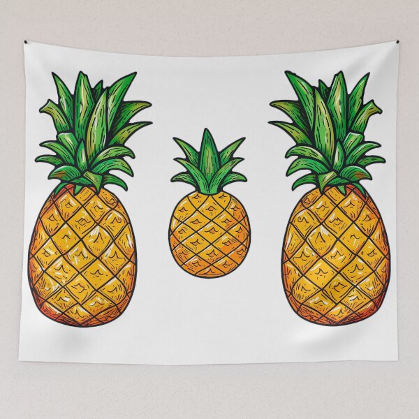 Item preview,  Tropical Pineapple: Flavor of Summer v2 designed and sold by Mauro  Brito.