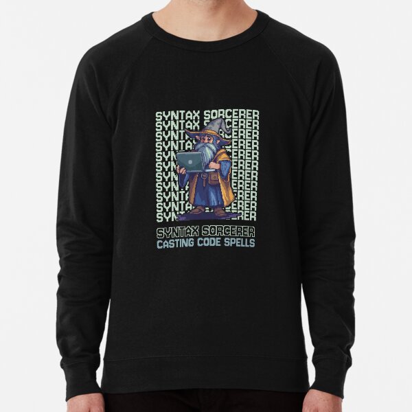 Item preview, Syntax Sorcerer Casting Code Spells Funny Web Developer Software Engineer T-Shirt designed and sold by DevApparelMQ.