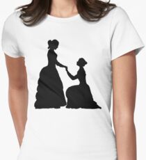 a decent proposal Women's Fitted T-Shirt