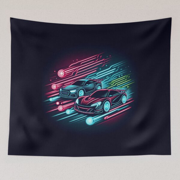 Item preview, Neon Cars Racing designed and sold by KTGim.