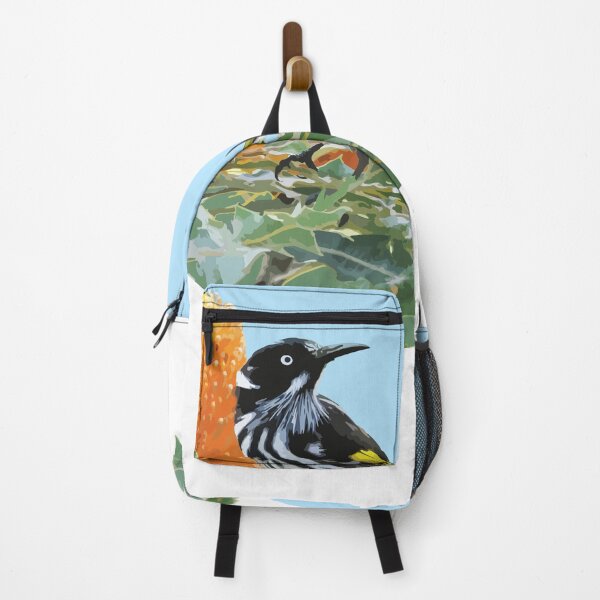 Item preview, New Holland Honeyeater on Banksia designed and sold by Blepo78.