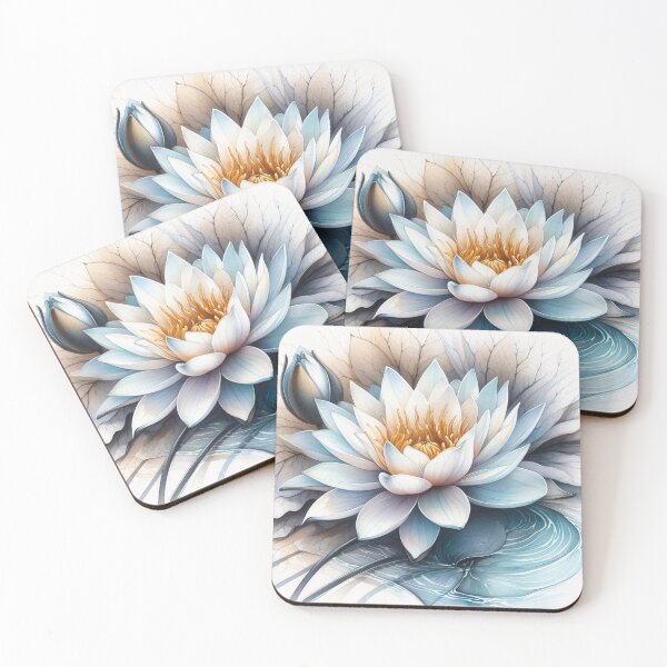 Item preview, subtle lotus flower designed and sold by jkrphoto.