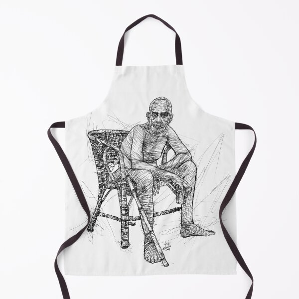 Item preview, RAMANA MAHARSHI ink portrait .1 designed and sold by lautir.