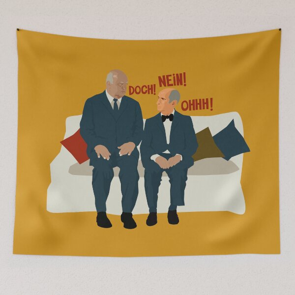 Item preview, "No! - Yes! - Ohhh!" Relive the Comedy Magic with Louis de Funès designed and sold by Boogosh.