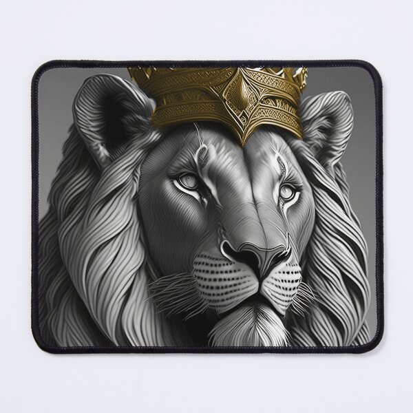 Aperçu de l'œuvre Roi de la jungle - Le Lion créée et vendue par ML--Designs.