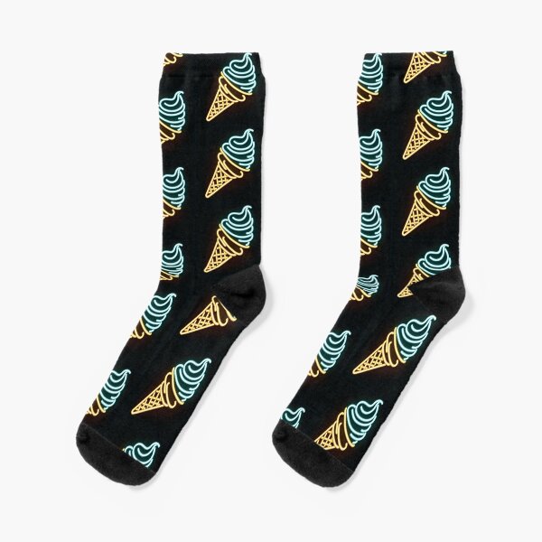 NEON PICTURES ICE CREAM Socks