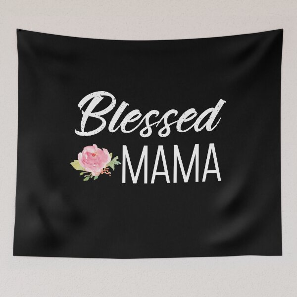 Item preview, Blessed Mama, Blessed Mom, Mothers Day Gift, Cute Mom Shirt designed and sold by Meli145.