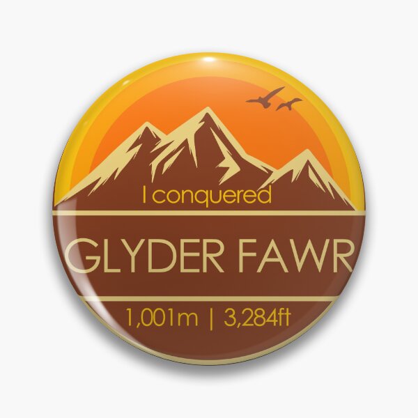 Item preview, I Conquered Glyder Fawr Hiker's Collectable designed and sold by LegsMiserable.