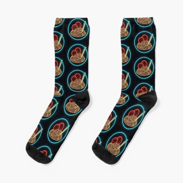 NEON PICTURES SPAGHETTI Socks