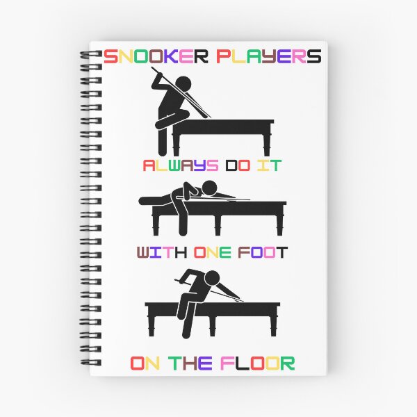 Item preview, Snooker player do it with one foot on the floor designed and sold by IFarty.