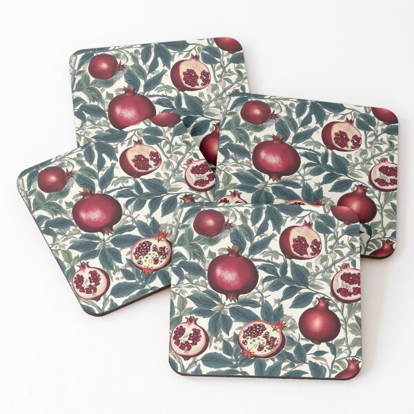 Item preview, Watercolor Pomegranate Pattern designed and sold by AsreArt.
