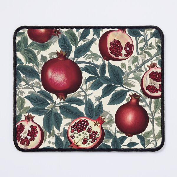 Item preview, Watercolor Pomegranate Pattern designed and sold by AsreArt.