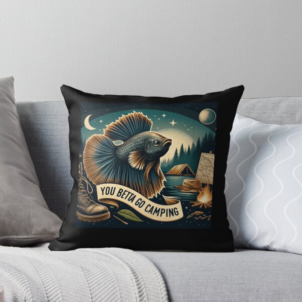 Item preview, You Betta Go Camping designed and sold by ReefVibe.