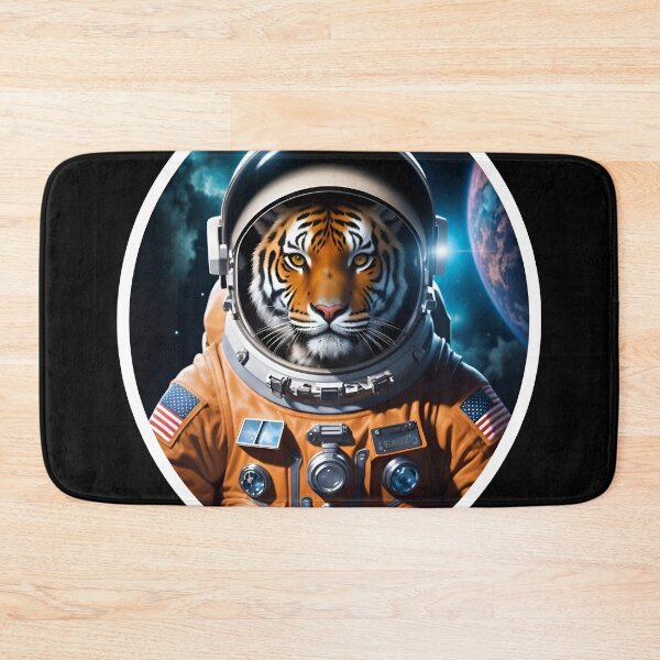 Item preview, Cool Tiger Astronaut In Space designed and sold by TheArtOfPat.